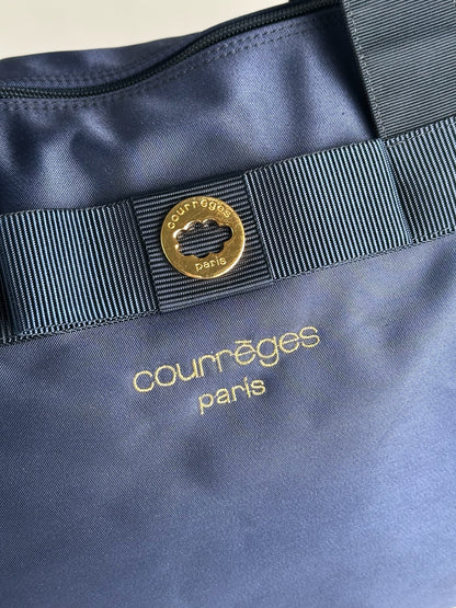 Vintage Courreges 2way Duffel Bag navy