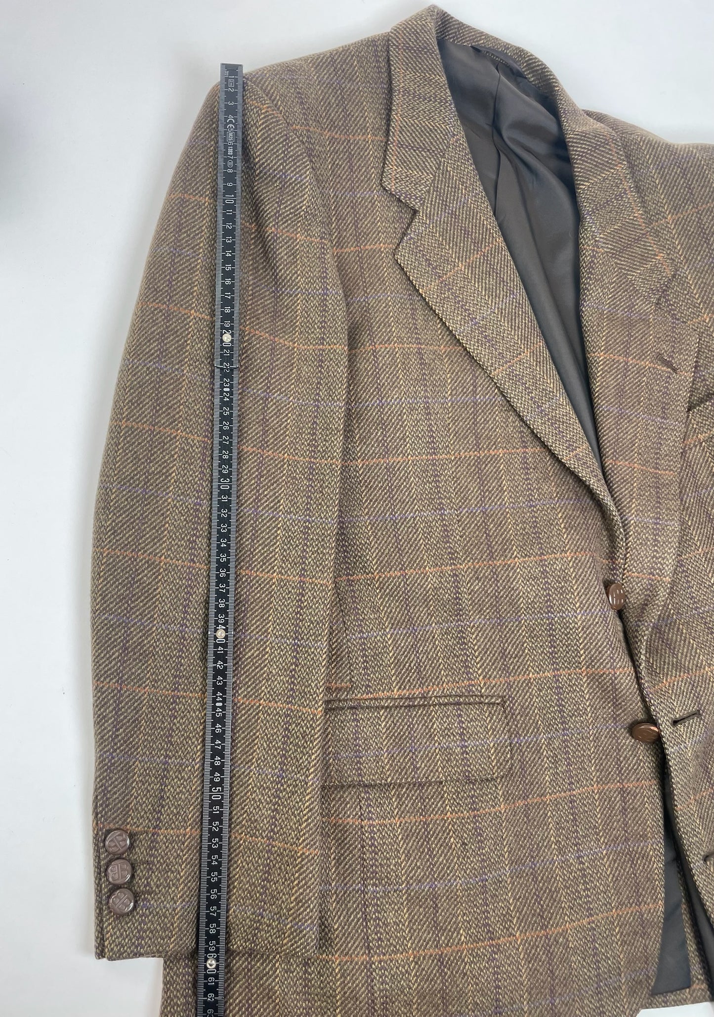 Vintage Balenciaga Wool Blazer Brown