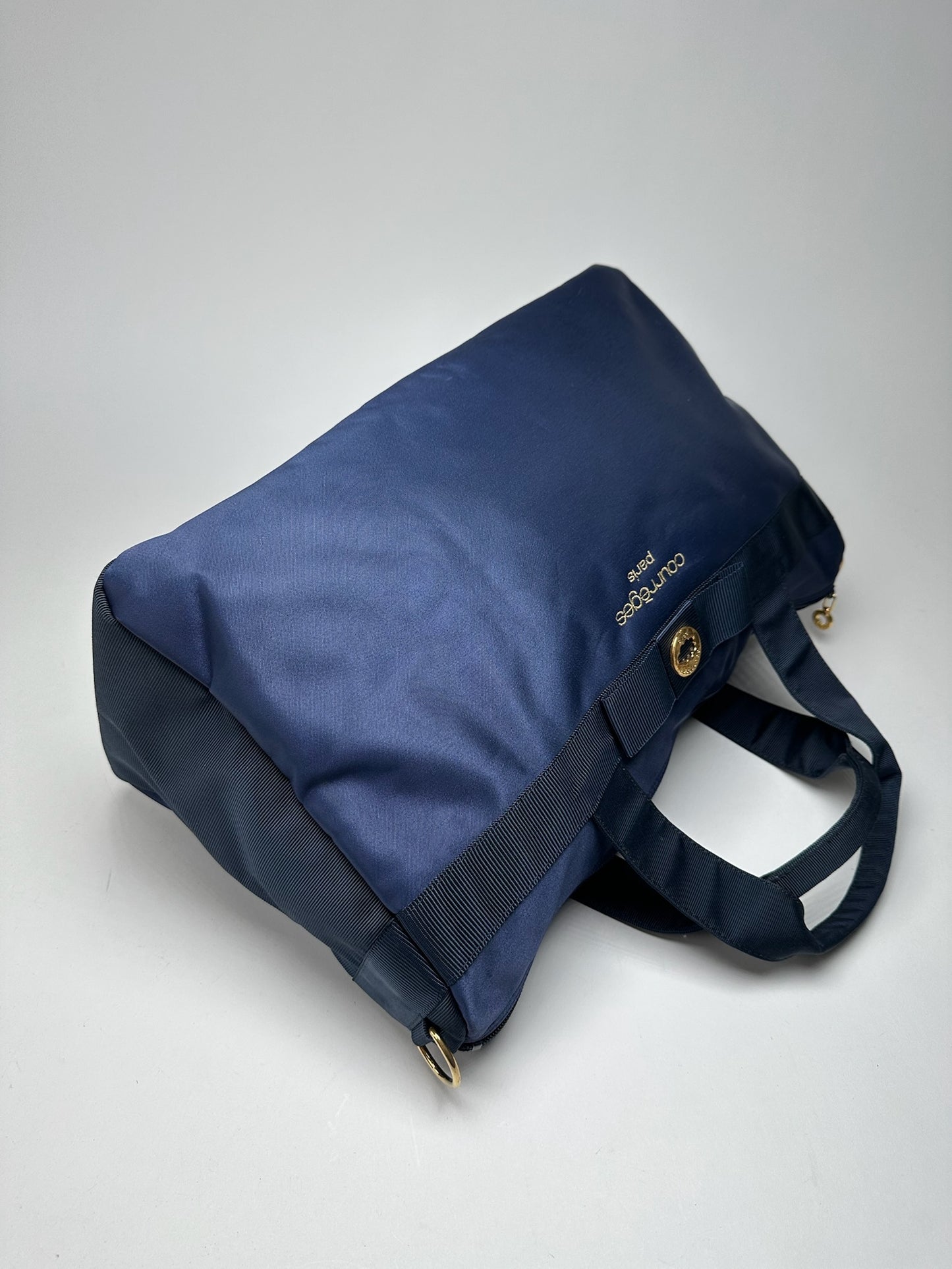 Vintage Courreges 2way Duffel Bag navy