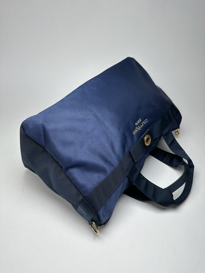 Vintage Courreges 2way Duffel Bag navy
