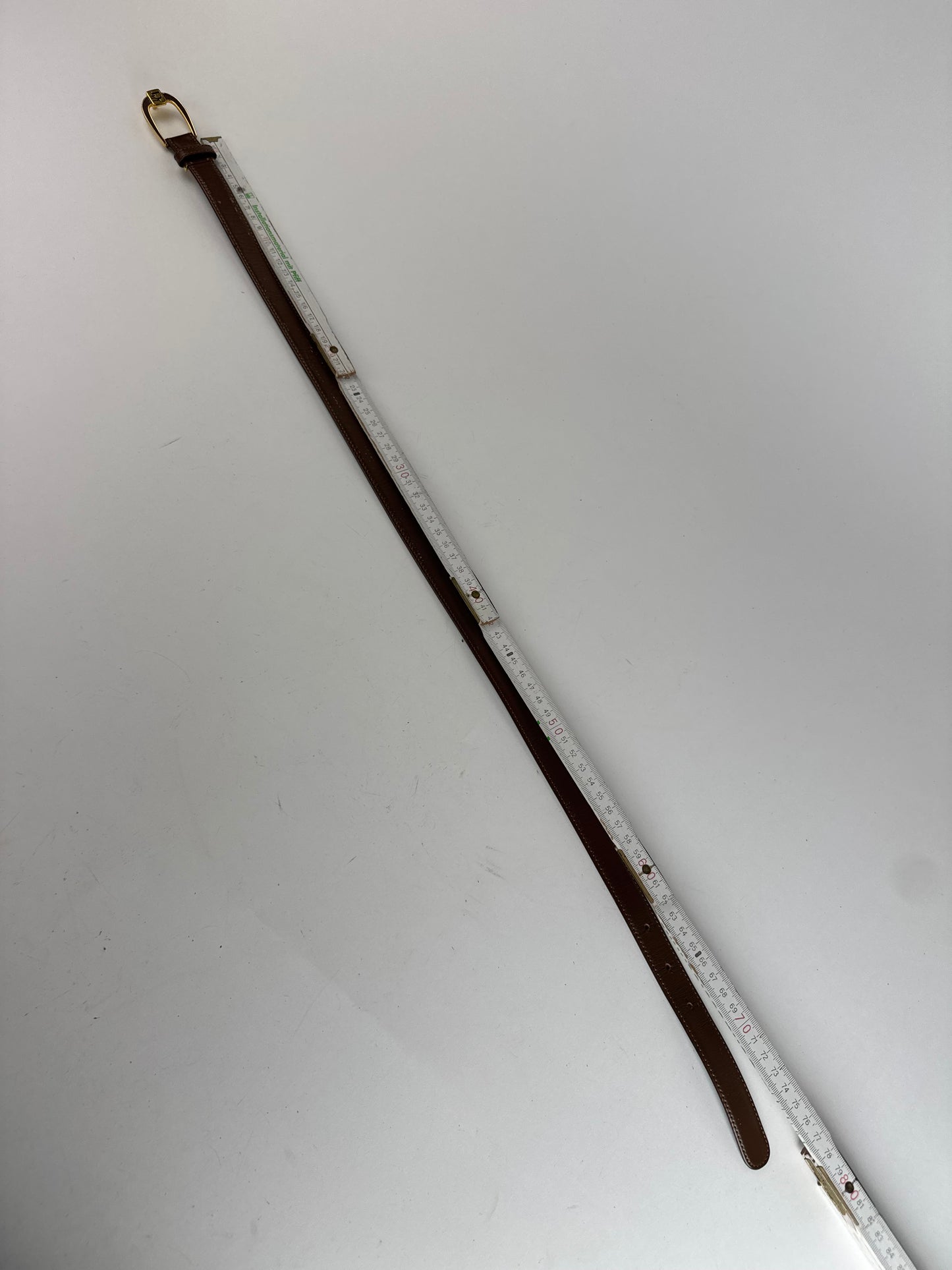 Vintage Dior Leather belt brown