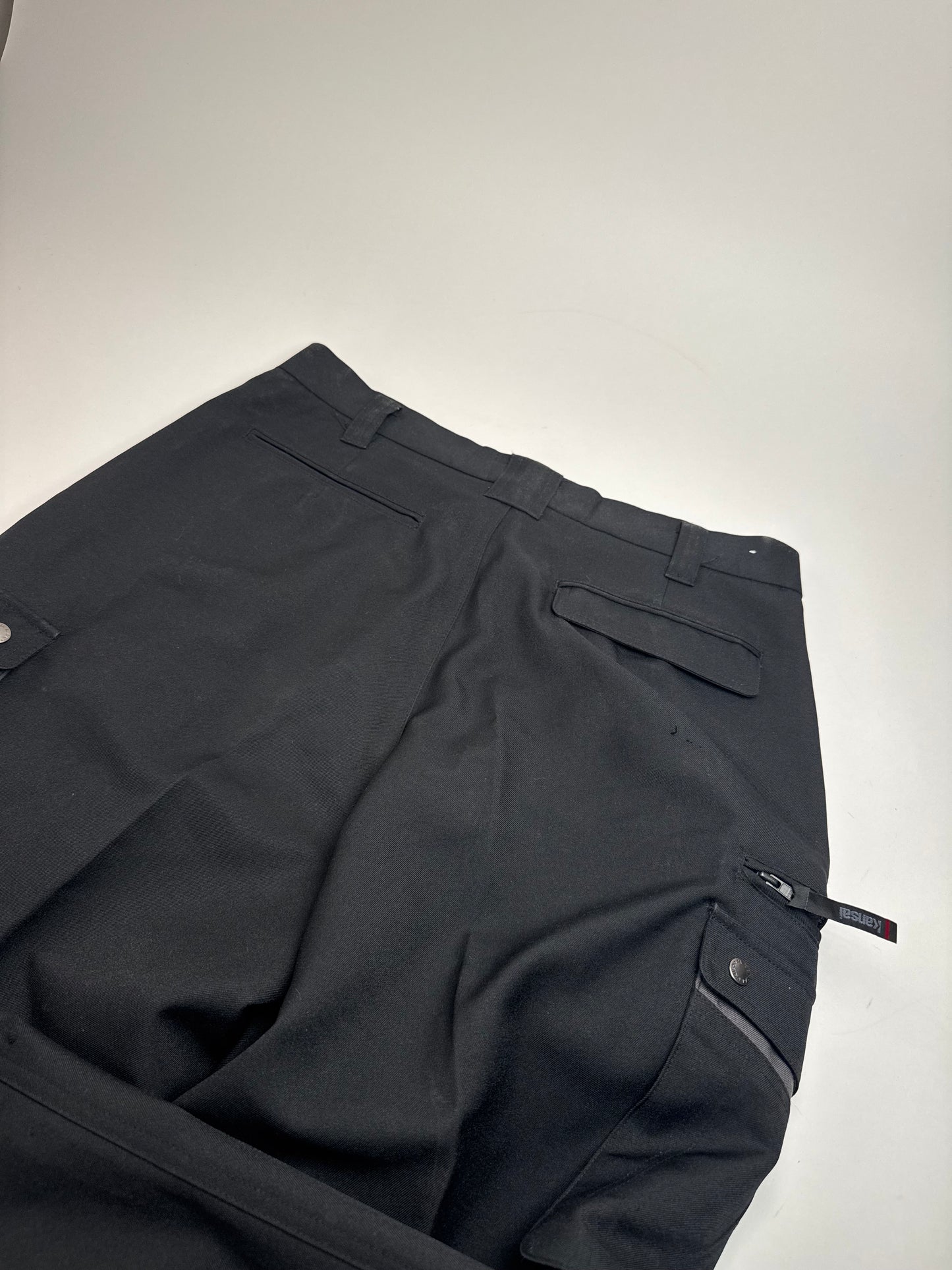 Vintage Kansai Yamamoto Workwear Pants M/L black