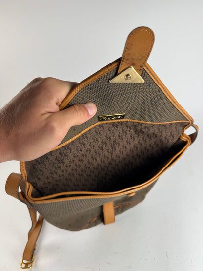 Sac vintage Yves Saint Laurent marron gris Marron