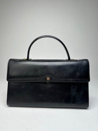 Vintage Givenchy Leather Handbag Black