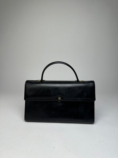 Vintage Givenchy Leather Handbag Black
