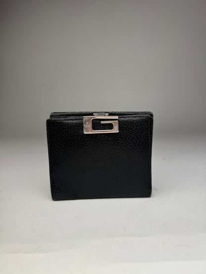 Vintage Gucci Leather Wallet Black