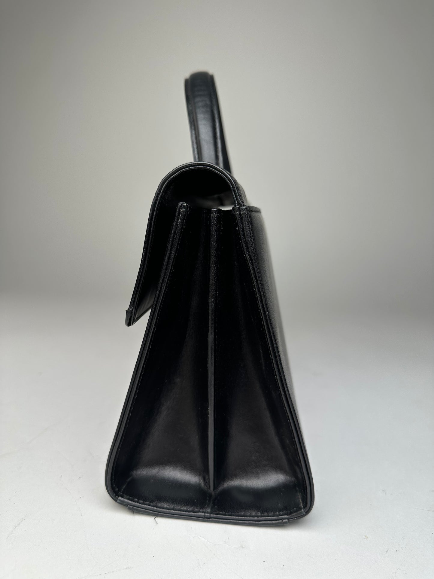 Vintage Givenchy Leather Handbag Black