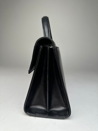 Vintage Givenchy Leather Handbag Black