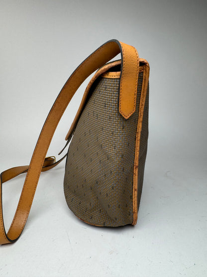 Sac vintage Yves Saint Laurent marron gris Marron