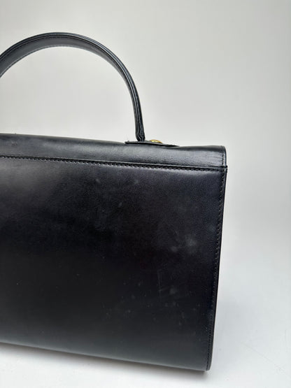 Vintage Givenchy Leather Handbag Black