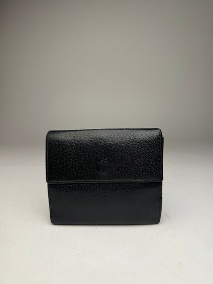 Vintage Gucci Leather Wallet Black