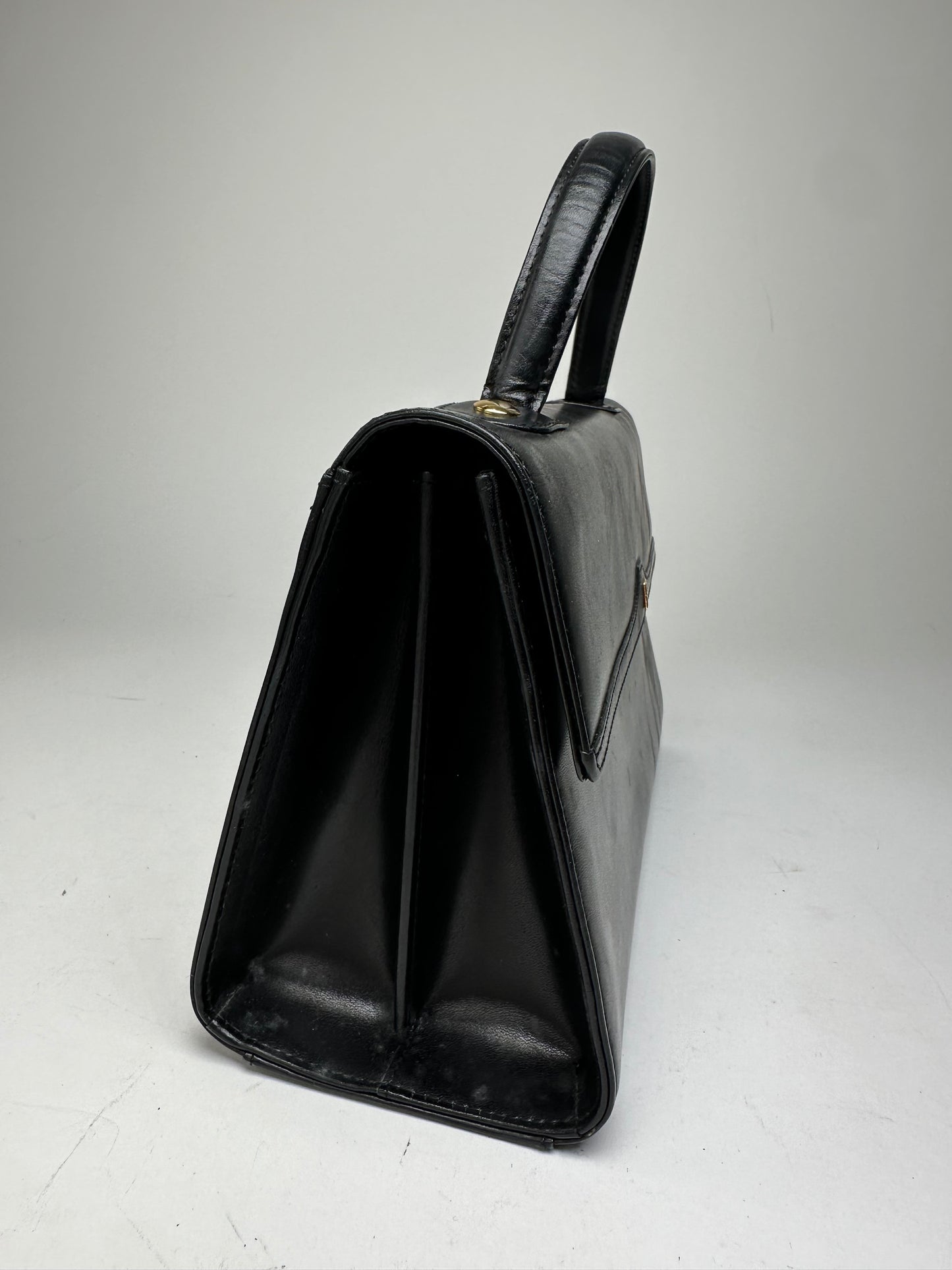 Vintage Givenchy Leather Handbag Black