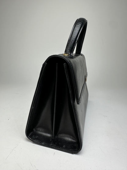 Vintage Givenchy Leather Handbag Black