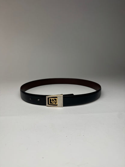 Vintage Dior Leather belt brown