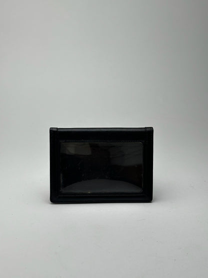Vintage Dior leather card holder black
