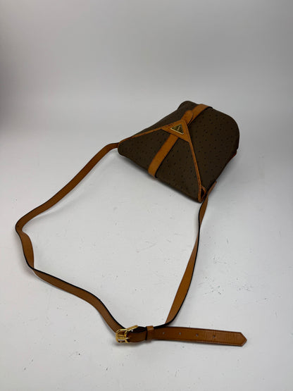 Sac vintage Yves Saint Laurent marron gris Marron