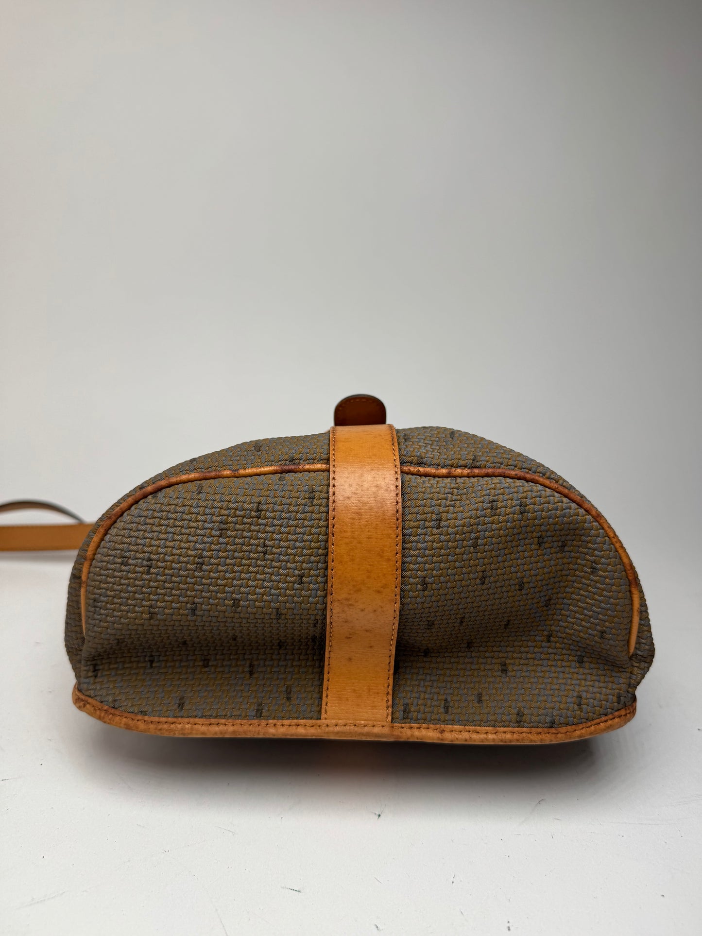 Sac vintage Yves Saint Laurent marron gris Marron