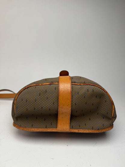 Sac vintage Yves Saint Laurent marron gris Marron