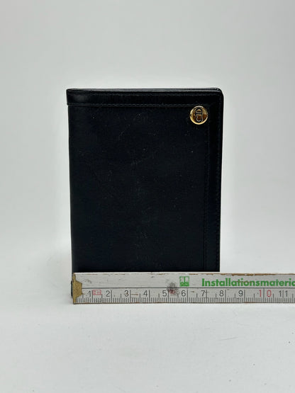 Vintage Dior leather card holder black
