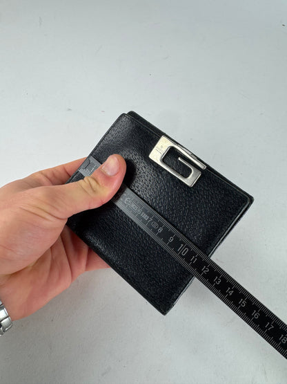 Vintage Gucci Leather Wallet Black