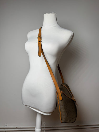 Sac vintage Yves Saint Laurent marron gris Marron