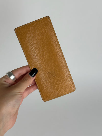 Vintage Loewe Leather case yellow