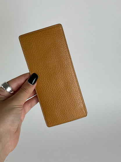 Vintage Loewe Leather case yellow