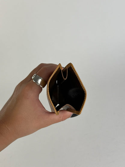 Vintage Loewe Leather case yellow