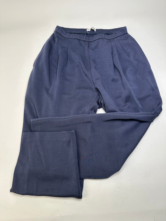 Vintage Issey Miyake Pleated Trousers Navy S