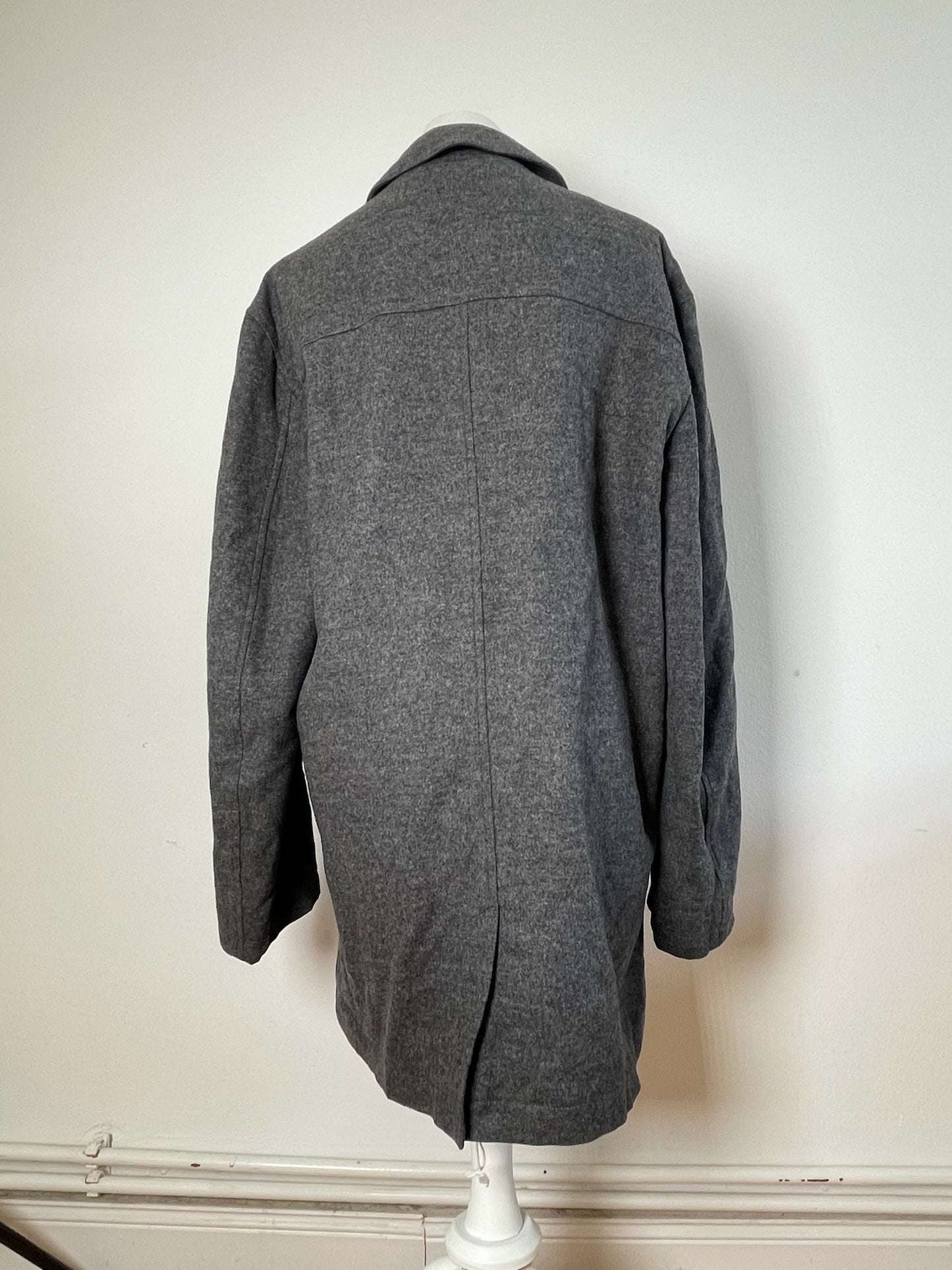 Vintage Givenchy Wool Coat Grey