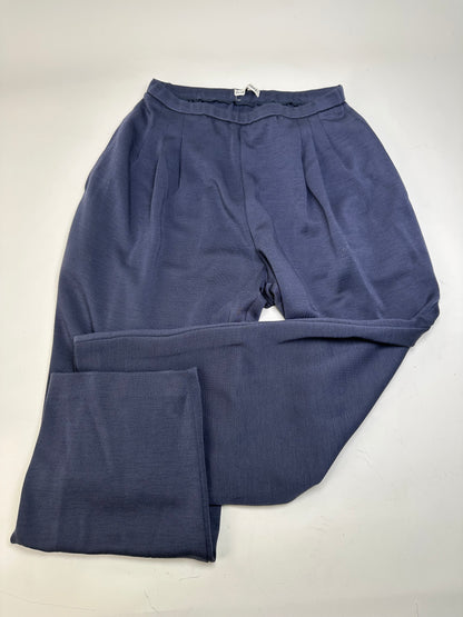 Vintage Issey Miyake Pleated Trousers Navy S