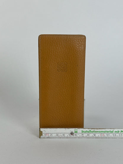 Vintage Loewe Leather case yellow