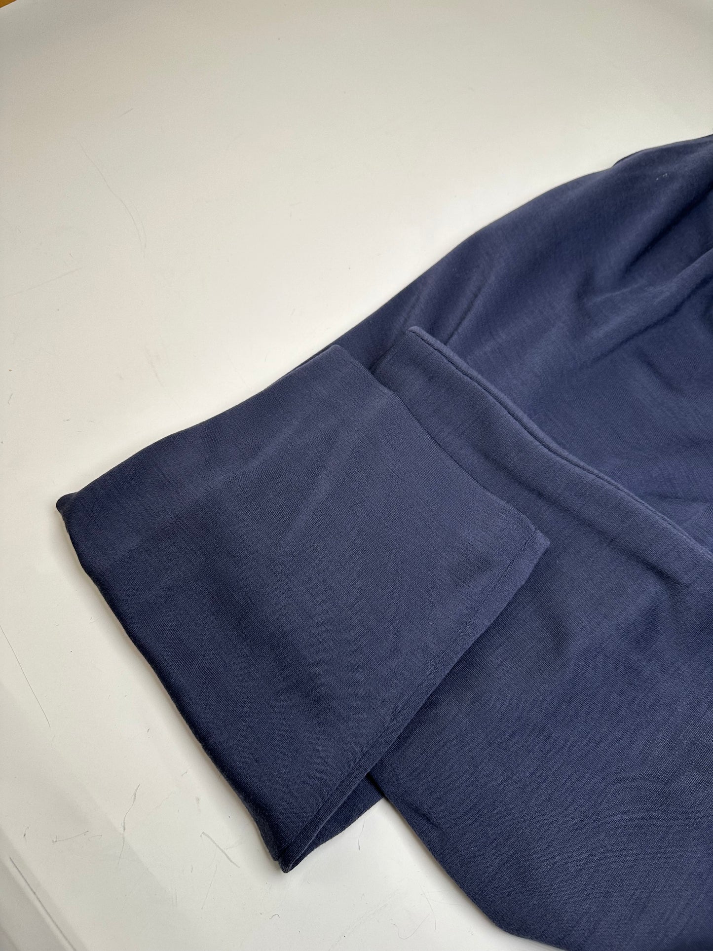 Vintage Issey Miyake Pleated Trousers Navy S