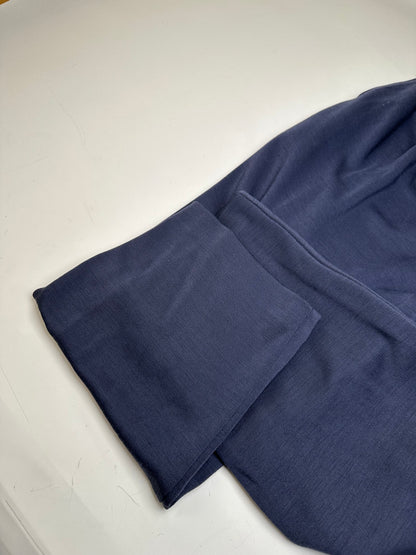 Vintage Issey Miyake Pleated Trousers Navy S