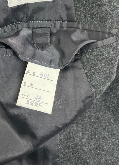 Vintage Givenchy Wool Coat Grey