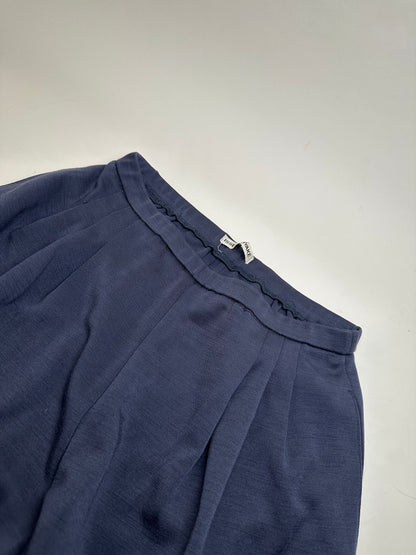 Vintage Issey Miyake Pleated Trousers Navy S