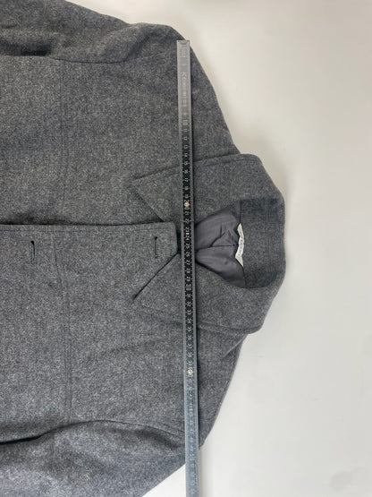 Vintage Givenchy Wool Coat Grey