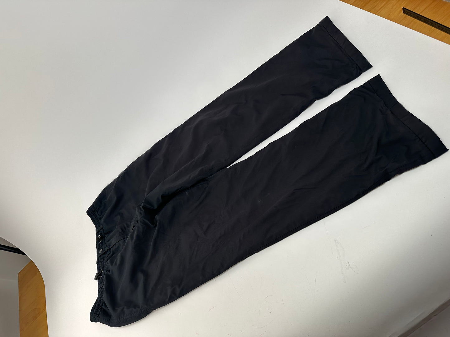Vintage Burberry Nova Check Trim Trackpants Black 38/M