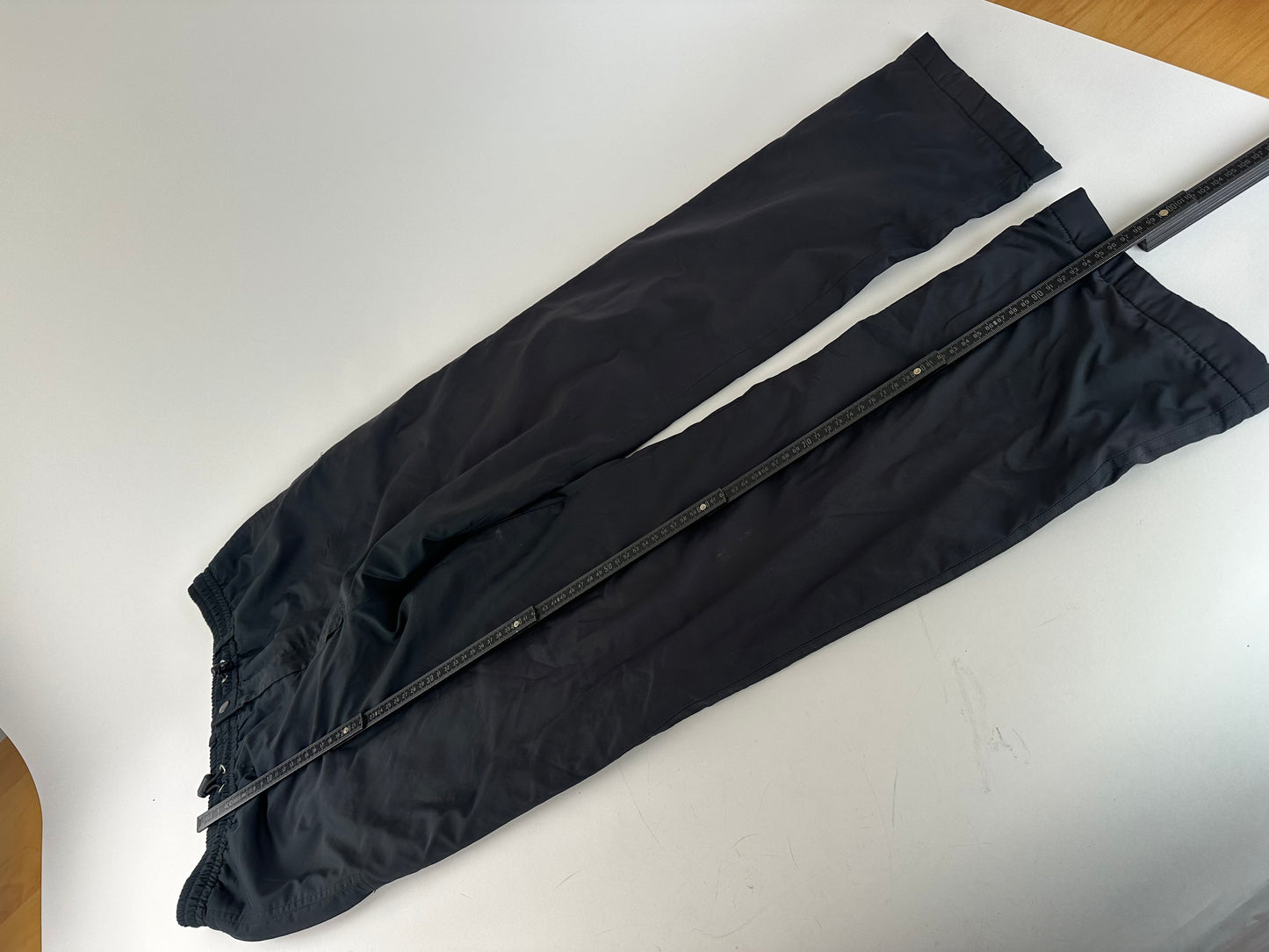 Vintage Burberry Nova Check Trim Trackpants Black 38/M
