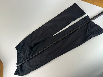 Vintage Burberry Nova Check Trim Trackpants Black 38/M