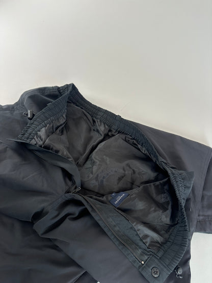Vintage Burberry Nova Check Trim Trackpants Black 38/M