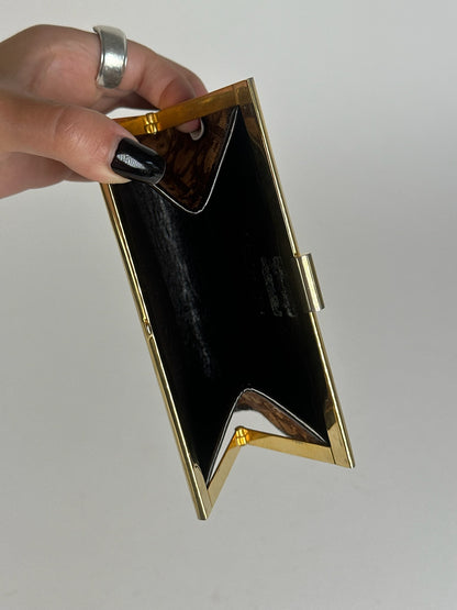 Vintage Dior Oblique Monogram Card holder beige brown