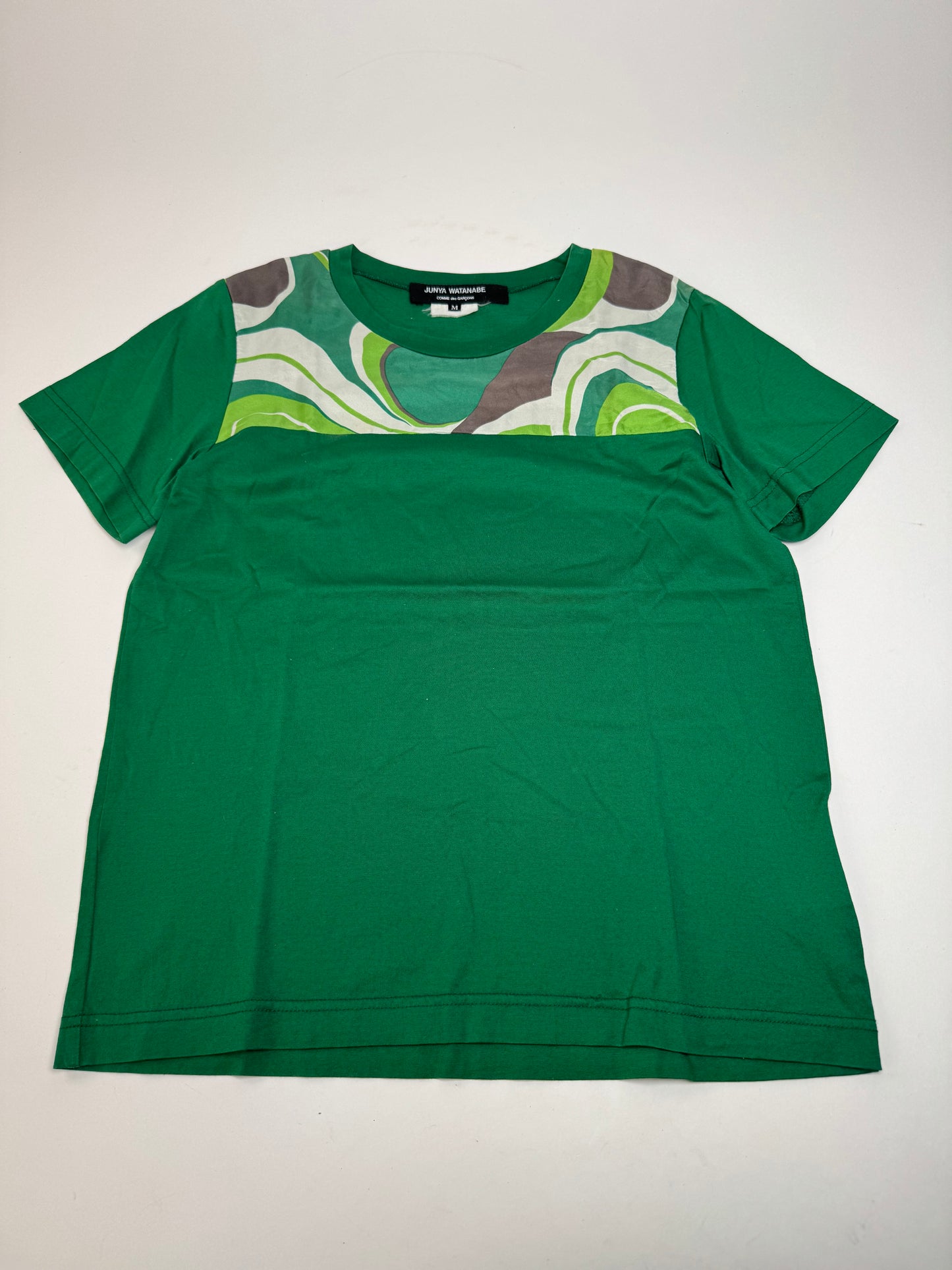 Vintage Junya Watanabe / Comme Des Garçons T-Shirt Green M
