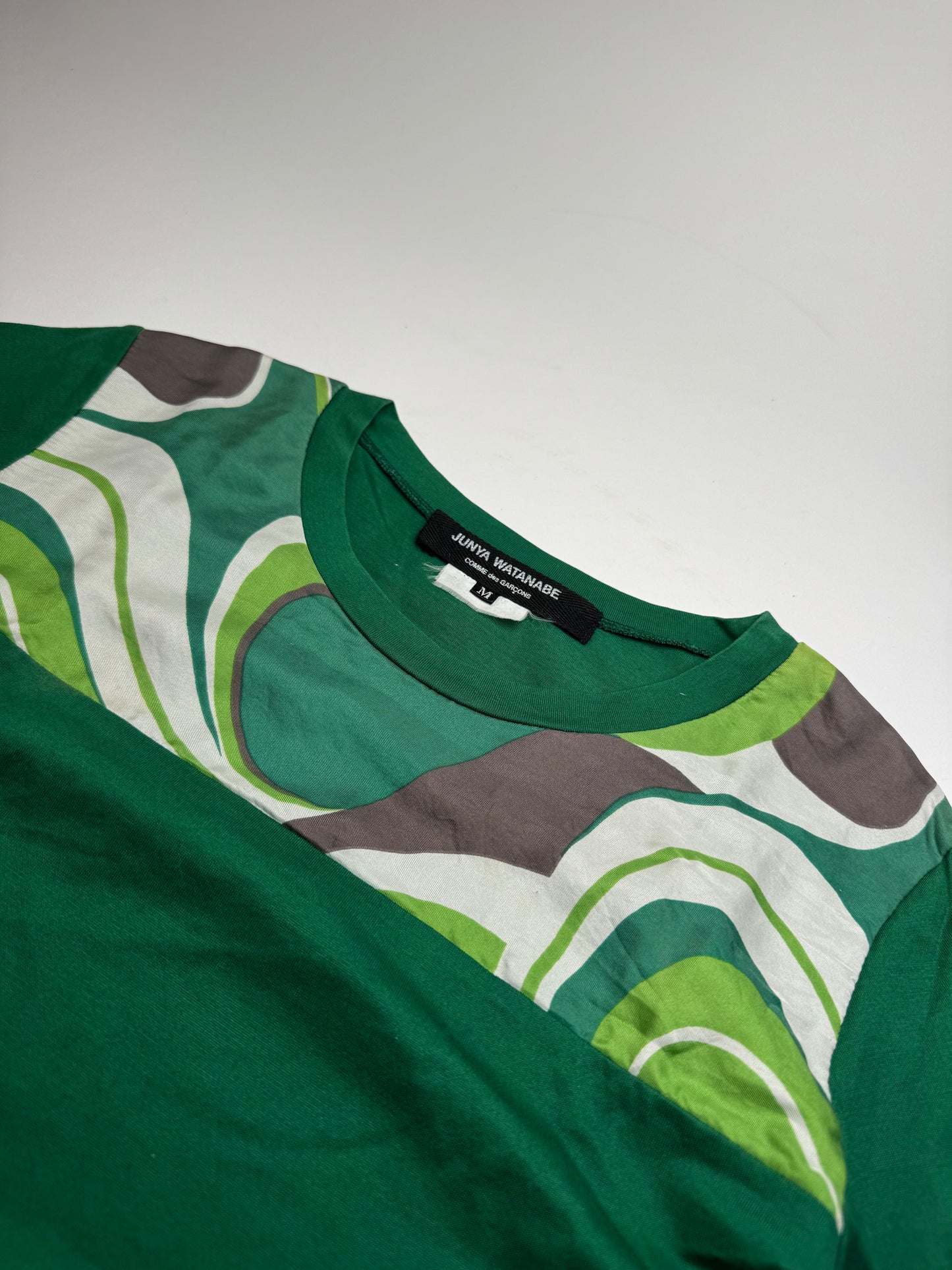 Vintage Junya Watanabe / Comme Des Garçons T-Shirt Green M