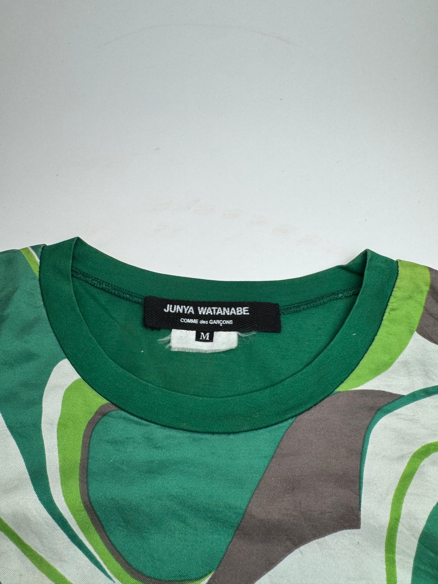 Vintage Junya Watanabe / Comme Des Garçons T-Shirt Green M