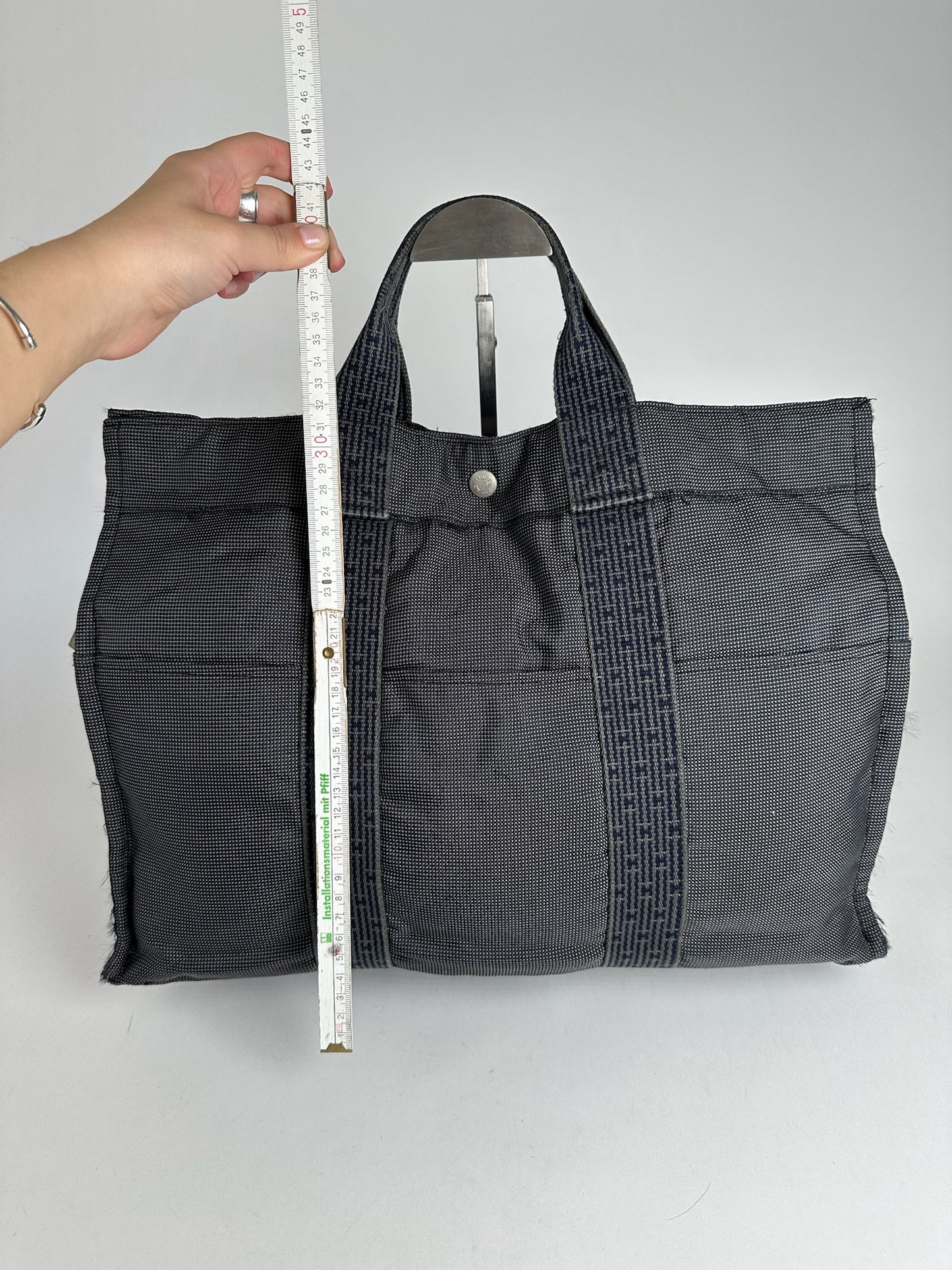 Vintage Hermes Bag Anthrazit Black