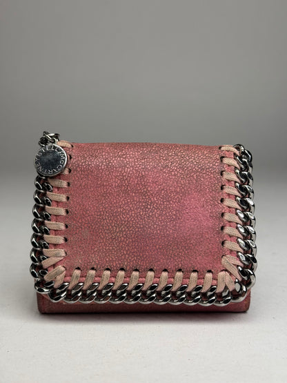 Vintage Stella Mc Cartney Falabella Vegan Leather Wallet Pink
