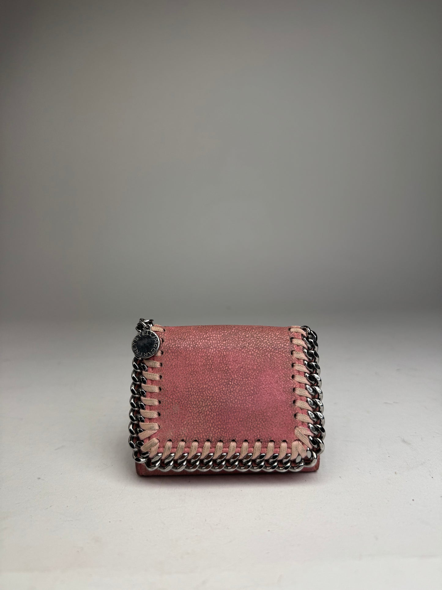 Vintage Stella Mc Cartney Falabella Vegan Leather Wallet Pink