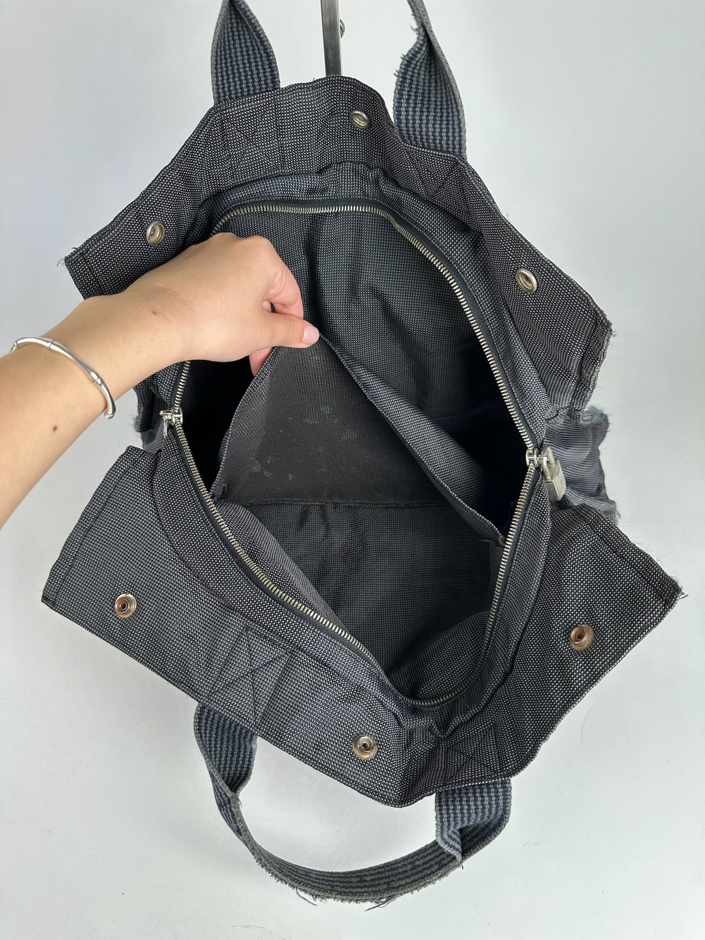 Vintage Hermes Bag Anthrazit Black