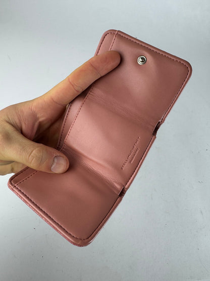 Vintage Stella Mc Cartney Falabella Vegan Leather Wallet Pink